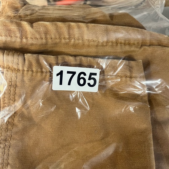 Carhartt Heavy duty Bibs Kids 4T 100% Cotton Lined Warm Winter Fall Chore 1765 - Picture 10 of 10